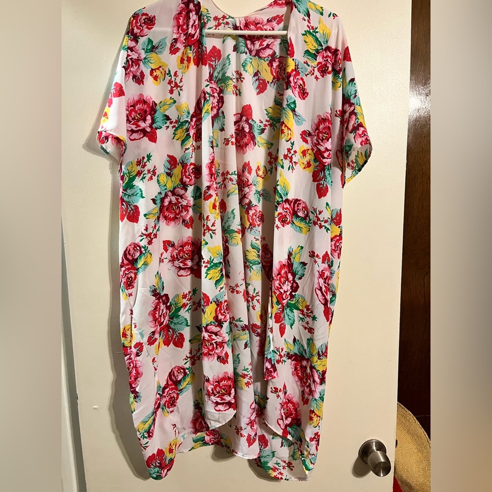 Floral kimono